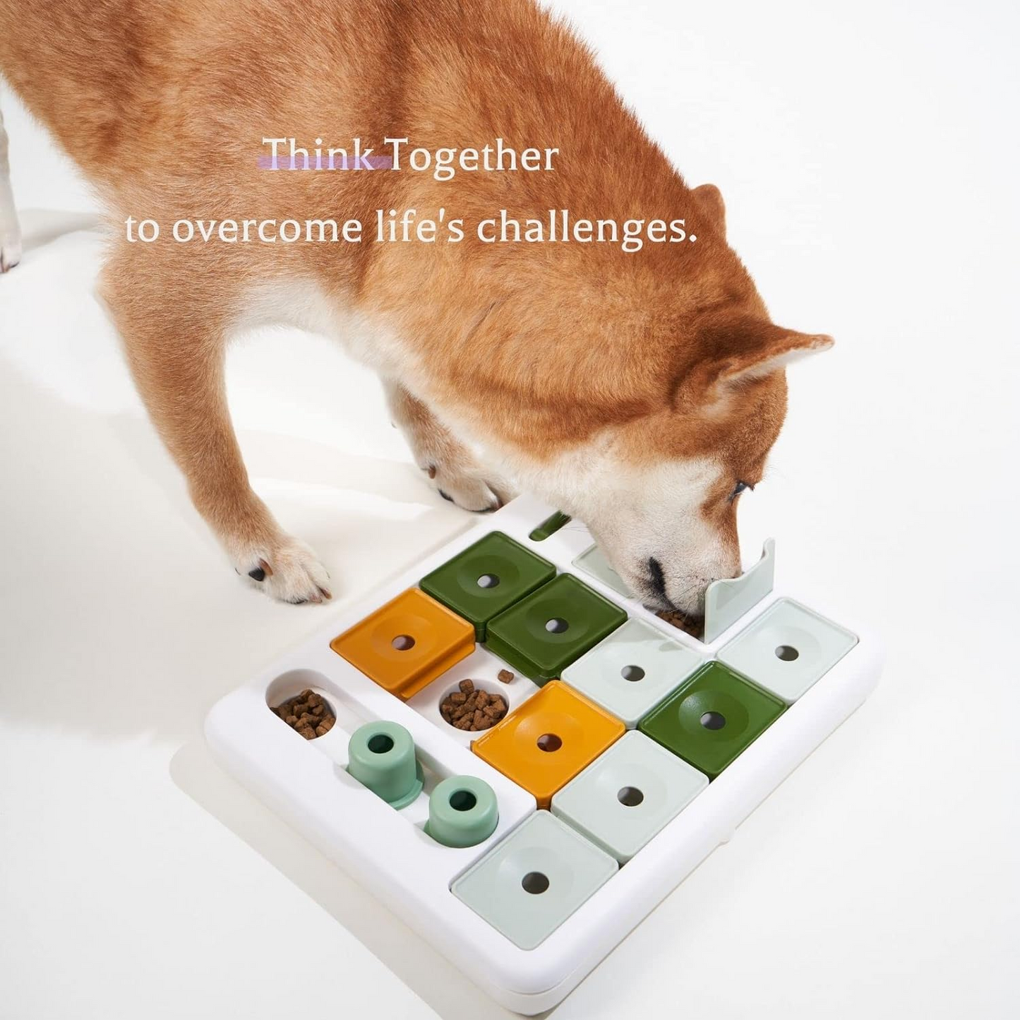 Dog Puzzle Toy 3 Levels, Dog Interactive Toys, Mental stimulating for Boredom and Smart Dogs, Treat Puzzle for All Breeds Dog
