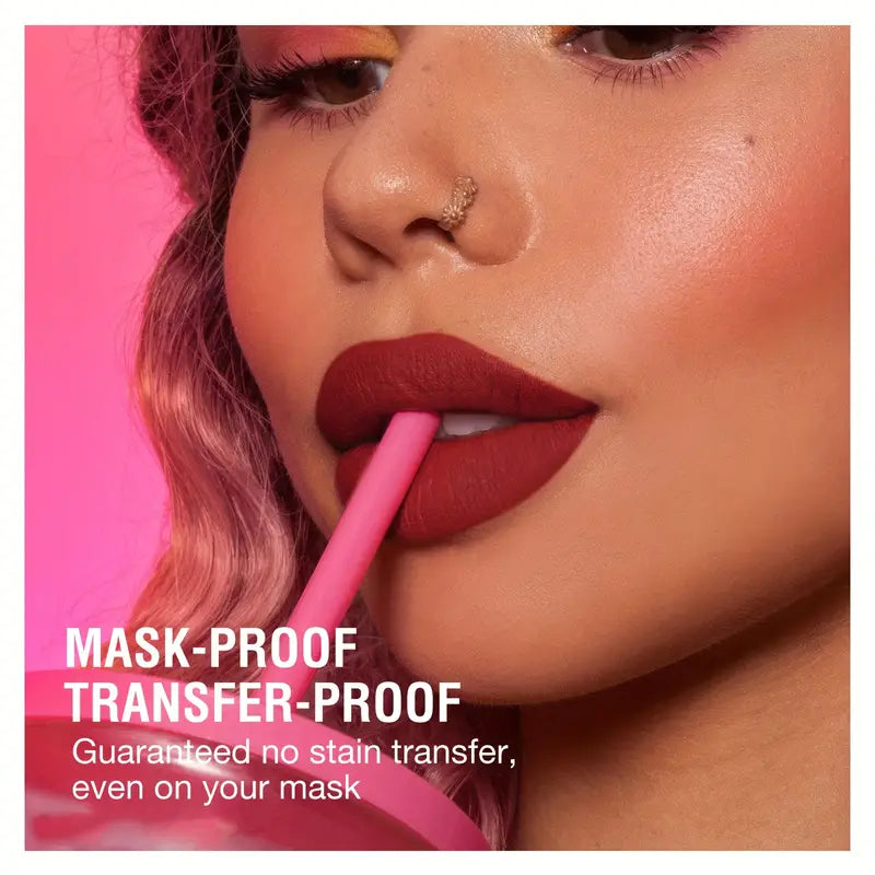 Matte Liquid Lipstick and Lip Liner Set