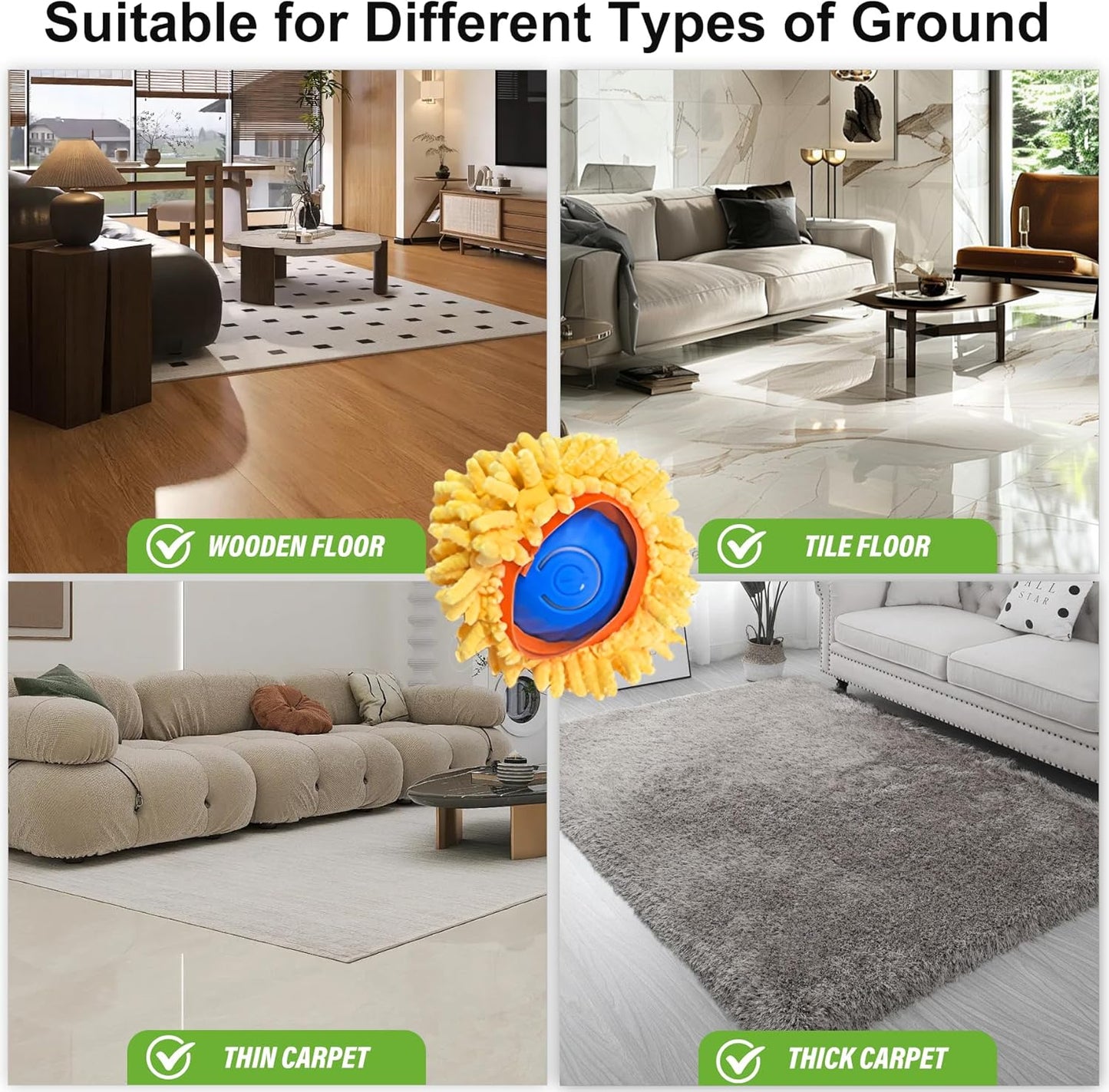 Interactive Cat Toys, Fast Rolling Ball in Play Mat, Automatic Motion Activated Moving Ball Hide and Seek Game for Indoor Exercise