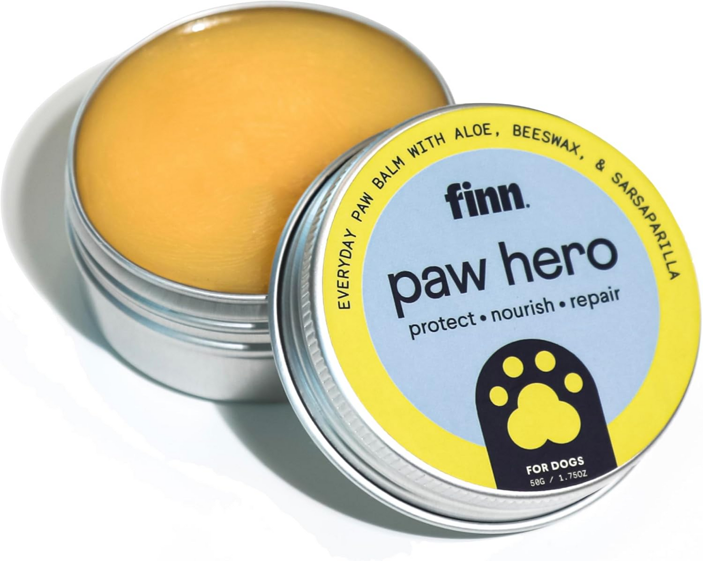 Paw Hero | Natural Revitalizing Dog Paw Balm | Protect, Nourish & Repair from Winter, Snow, Damage, and Dryness - 1.75 oz