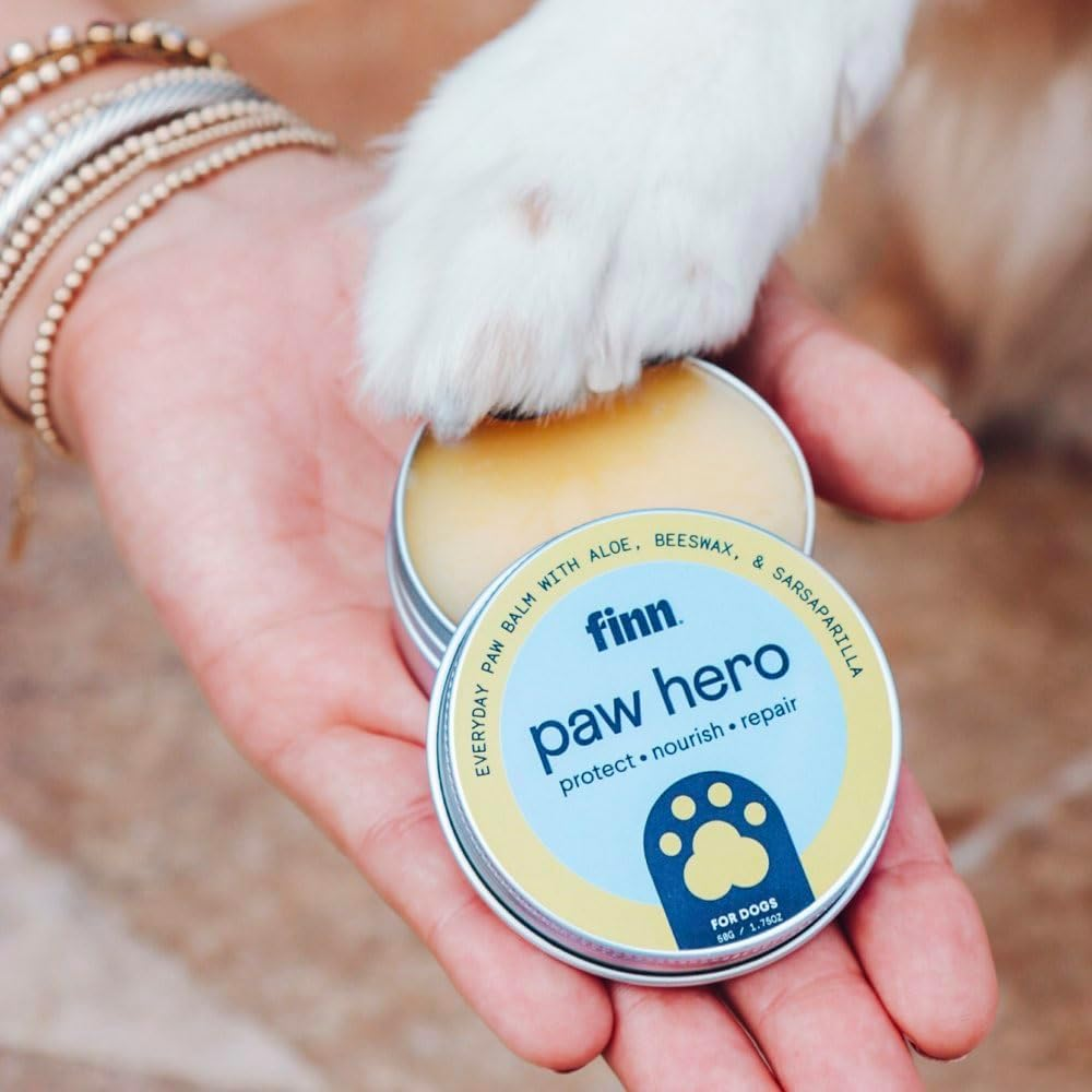 Paw Hero | Natural Revitalizing Dog Paw Balm | Protect, Nourish & Repair from Winter, Snow, Damage, and Dryness - 1.75 oz