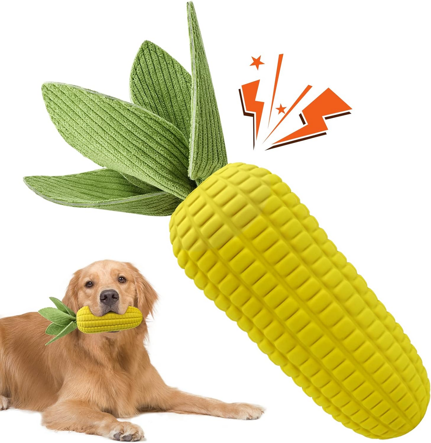 Dog Toys for Aggressive Chewers, Indestructible Tough Dog Toys for Large Dogs, Squeaky Dog Toys to Keep Them Busy, Interactive Dog Chew Toys for Small Medium Large Breed Dogs