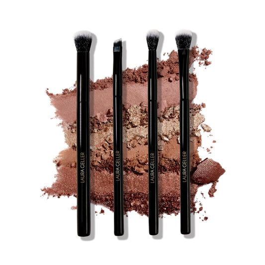 Shadow Skills 4pc Eyeshadow Professional Vegan Makeup Brush Set | Apply Eyeshadow & More