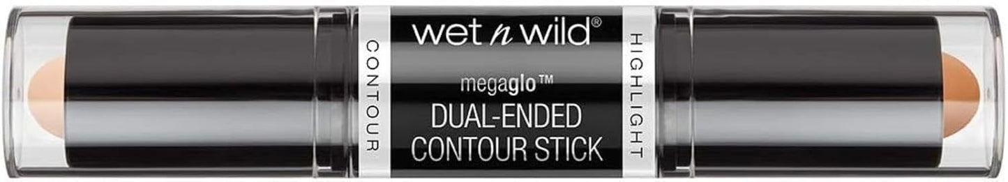 wet n wild MegaGlo double-headed contour stick, light medium size, non-irritating