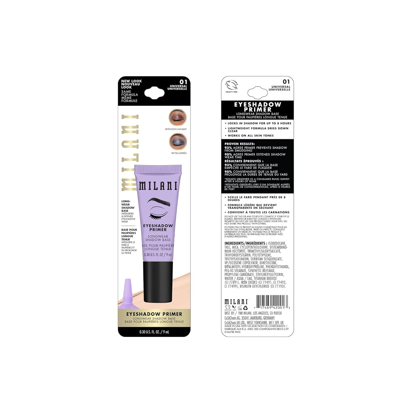 Milani Eyeshadow Base - Nude (0.3 fl oz)