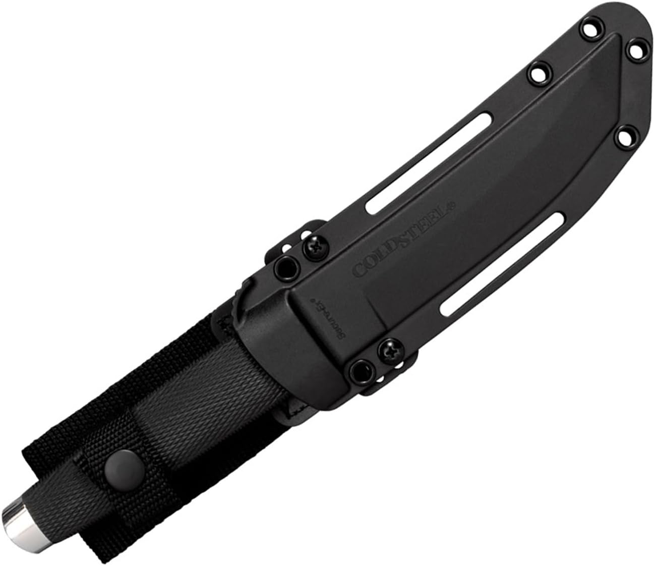 Cold Steel Outdoorsman 6" VG-10 San Mai Razor-Sharp Straight Back Blade 5.125" Kray-Ex Handle Multi-Purpose Fixed Blade Knife w/Secure-Ex Sheath
