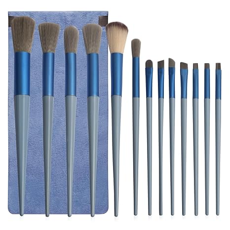 Makeup Brushes Makeup Brush Set,13 Pcs Premium Synthetic Foundation Powder Concealer Eyeshadow Blush Highlighter Eyebrow Brush Make up Brush Set, suitability for Beginner and Makeup Artist