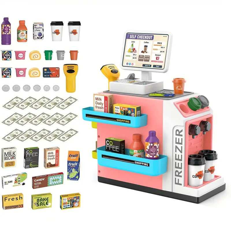 Kids Cash Register Playset