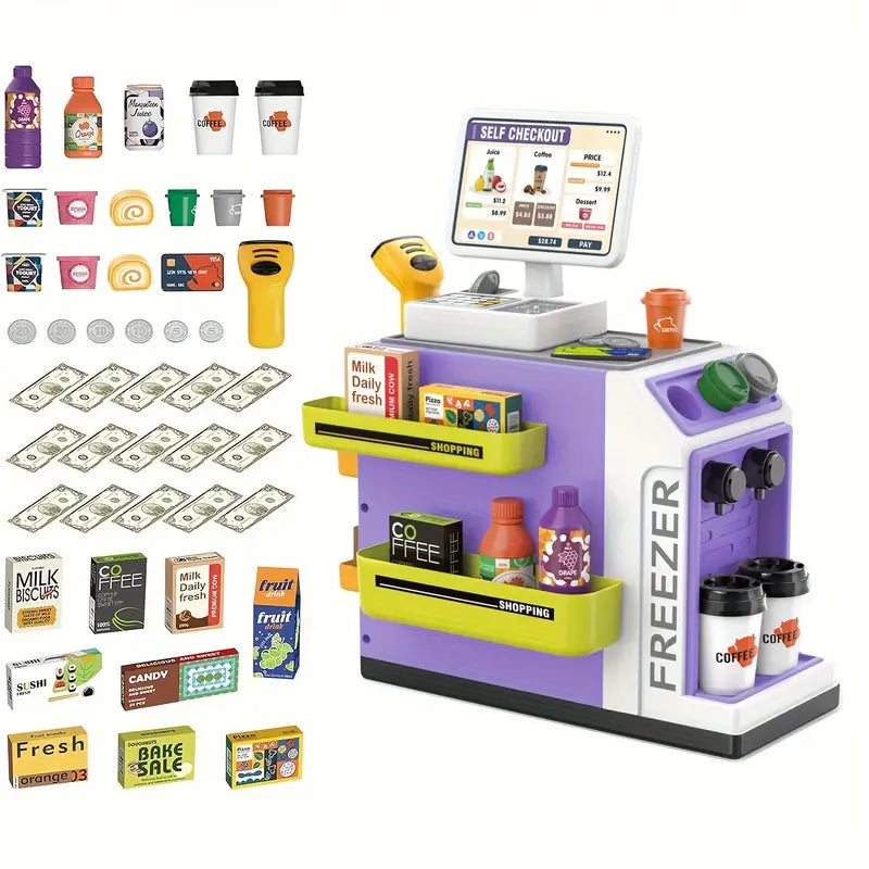Kids Cash Register Playset